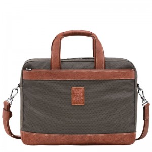 Men Longchamp Boxford L Briefcase Brown | Thailand-310FJWEPT