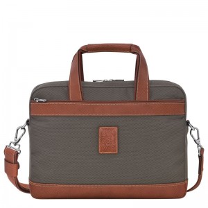 Men Longchamp Boxford S Briefcase Brown | Thailand-942JYPLWF