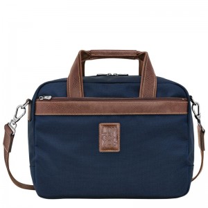 Men Longchamp Boxford S Travel Bag Blue | Thailand-087JGARWD