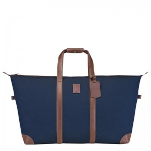 Men Longchamp Boxford Xl Travel Bag Blue | Thailand-720QLCEPM