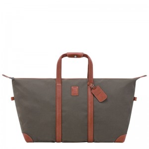 Men Longchamp Boxford Xl Travel Bag Brown | Thailand-915OQBYLV