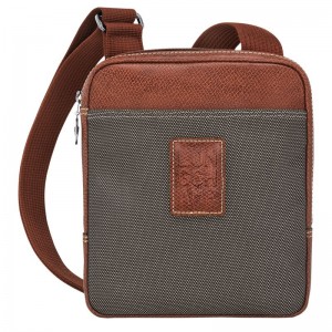 Men Longchamp Boxford Xs Crossbody Bag Brown | Thailand-867VWJBDK