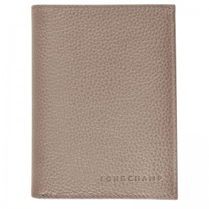 Men Longchamp Le Foulonné Wallet Beige | Thailand-924KLBPHV