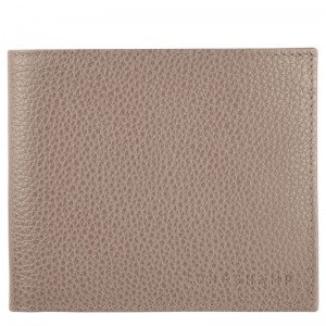 Men Longchamp Le Foulonné Wallet Beige | Thailand-106NHEOTV
