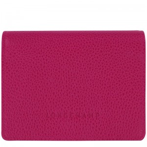 Men Longchamp Le Foulonné Wallet Fuchsia | Thailand-794JUHBGC