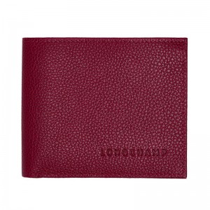 Men Longchamp Le Foulonné Wallet Pink | Thailand-810EQXDAZ