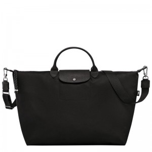 Men Longchamp Le Pliage Energy L Travel Bag Black | Thailand-596FQHXDI