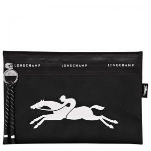 Men Longchamp Le Pliage Energy Pouch Black | Thailand-650HPJMXB