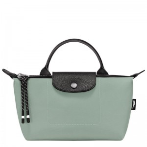 Men Longchamp Le Pliage Energy Pouch Blue Green | Thailand-384YAFSRM