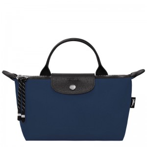 Men Longchamp Le Pliage Energy Pouch Navy | Thailand-510NPOQIR