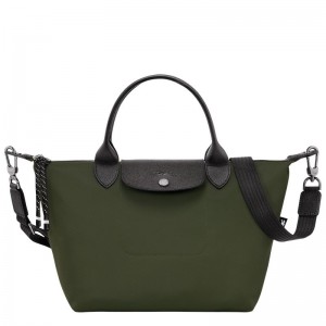 Men Longchamp Le Pliage Energy S Handbag Khaki | Thailand-530FLRBIW