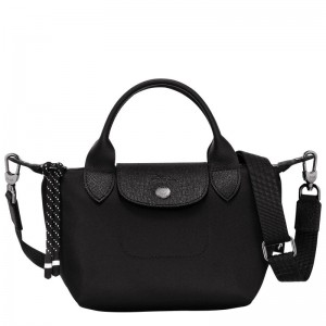 Men Longchamp Le Pliage Energy Xs Handbag Black | Thailand-523MYKETA