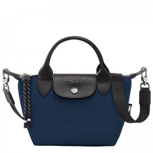 Men Longchamp Le Pliage Energy Xs Handbag Navy | Thailand-245SADNBW