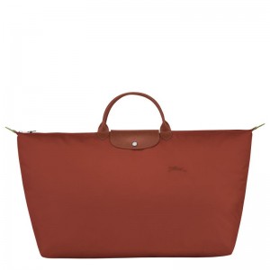 Men Longchamp Le Pliage Green Xl Travel Bag Brown | Thailand-279JKZQYR