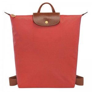 Men Longchamp Le Pliage Original M Backpack Pink | Thailand-415KHJIVD