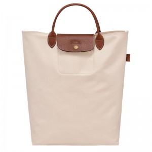 Men Longchamp Le Pliage Original M Tote Bag Beige | Thailand-528QDLRKW