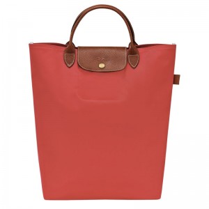 Men Longchamp Le Pliage Original M Tote Bag Pink | Thailand-572QZPKSI