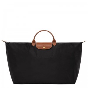 Men Longchamp Le Pliage Original Xl Travel Bag Black | Thailand-120QXEWHG