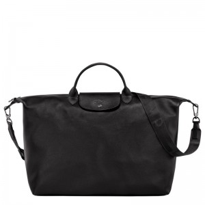 Men Longchamp Le Pliage Xtra L Travel Bag Black | Thailand-593ZPACGF
