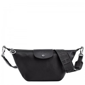 Men Longchamp Le Pliage Xtra Xs Crossbody Bag Black | Thailand-694GPUEWN