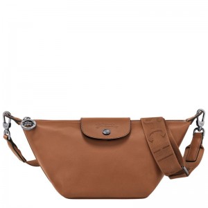 Men Longchamp Le Pliage Xtra Xs Crossbody Bag Brown | Thailand-365NCAOZE