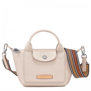 Men Longchamp Le Pliage Xtra Xs Handbag Beige | Thailand-603QUJFIK