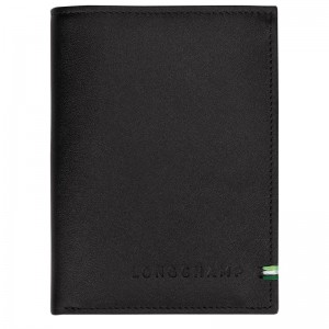 Men Longchamp Sur Seine Wallet Black | Thailand-928OQWRML