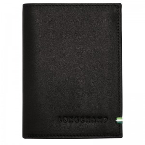 Men Longchamp Sur Seine Wallet Black | Thailand-876OLJDTI
