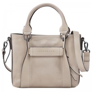 Women Longchamp 3D S Handbag Beige | Thailand-547PZTGEM