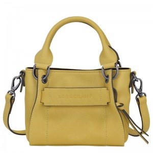 Women Longchamp 3D Xs Handbag Yellow | Thailand-183XPOMDT