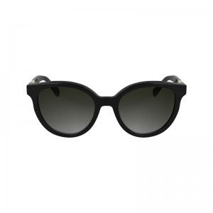 Women Longchamp Acetate Sunglasses Black | Thailand-197FNYABU