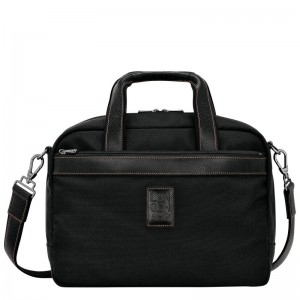 Women Longchamp Boxford S Travel Bag Black | Thailand-698SUZADR