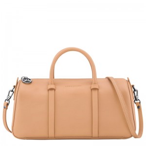 Women Longchamp Daylong M Handbag Brown | Thailand-980VRYSDX