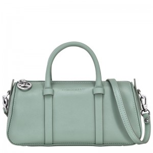 Women Longchamp Daylong S Handbag Blue Green | Thailand-210QJUCRM