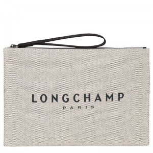 Women Longchamp Essential Pouch Cream | Thailand-258APBXJG