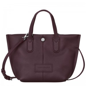 Women Longchamp Essential Xs Handbag Dark Purple | Thailand-561BNTECR
