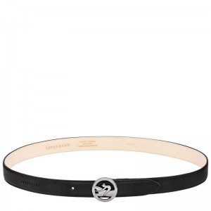 Women Longchamp La Médaille Belt Black | Thailand-238VOJIUQ