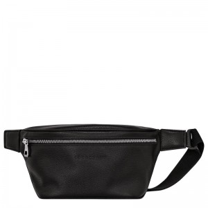 Women Longchamp Le Foulonné M Belt Bag Black | Thailand-257MAJVPK