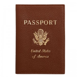 Women Longchamp Le Foulonné Passport Holder Brown | Thailand-065EUVOWQ