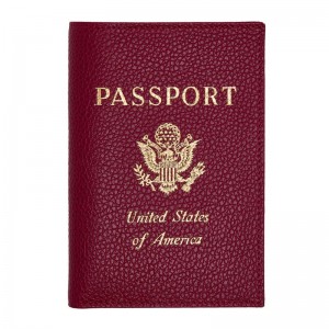 Women Longchamp Le Foulonné Passport Holder Dark Pink | Thailand-935UVDEHC