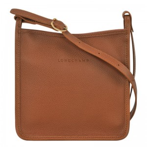 Women Longchamp Le Foulonné S Crossbody Bag Brown | Thailand-071IHVUQP