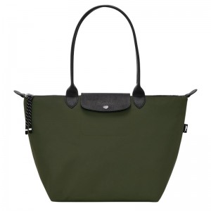 Women Longchamp Le Pliage Energy L Tote Bag Khaki | Thailand-492EQNPIW