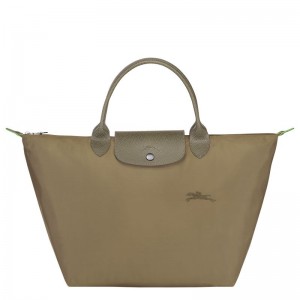 Women Longchamp Le Pliage Green M Handbag Olive | Thailand-064ZTBWRX