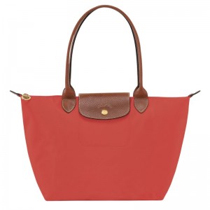Women Longchamp Le Pliage Original M Tote Bag Pink | Thailand-073BTHMIG