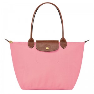 Women Longchamp Le Pliage Original M Tote Bag Pink | Thailand-369YTHXUR