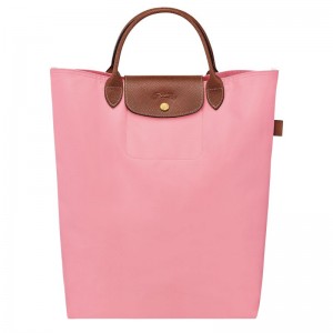 Women Longchamp Le Pliage Original M Tote Bag Pink | Thailand-608QUVDAK