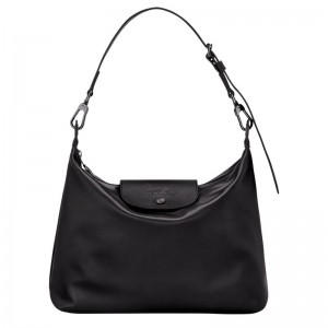Women Longchamp Le Pliage Xtra M Hobo Bag Black | Thailand-318TWQVJA