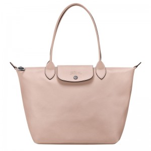 Women Longchamp Le Pliage Xtra M Tote Bag Beige | Thailand-208VBEJPF