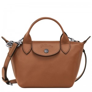 Women Longchamp Le Pliage Xtra Xs Handbag Brown | Thailand-769IBHOQW