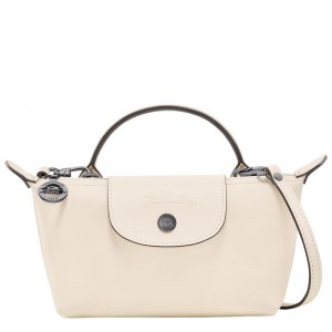 Women Longchamp Le Pliage Xtra Xs Pouch Cream | Thailand-395NBKREA